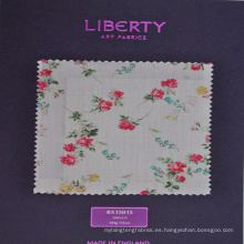 tela de algodón textil de liberty print